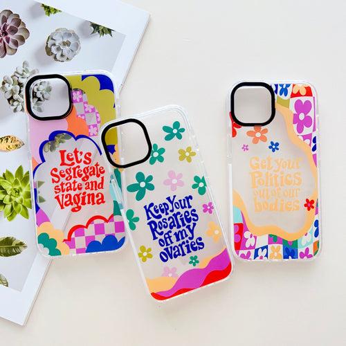 Let's Segregate ! Silicon Impact Proof Case for iPhone