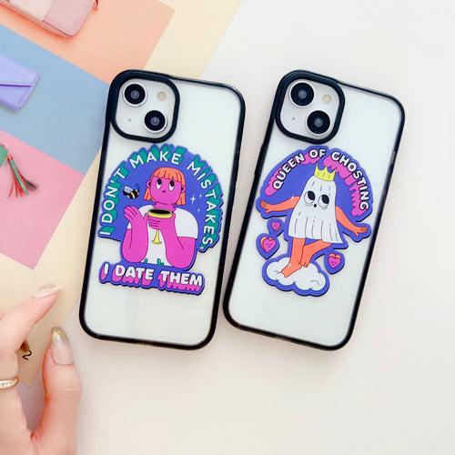 Queen of Ghost Designer Impact Proof Case for iPhone