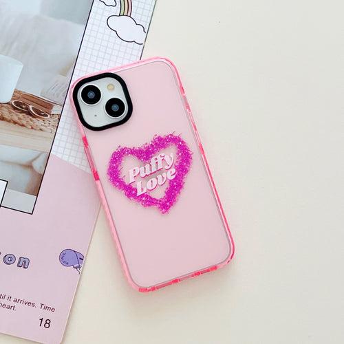Puffy Love ! Designer Impact Proof Silicon Phone Case for iPhone