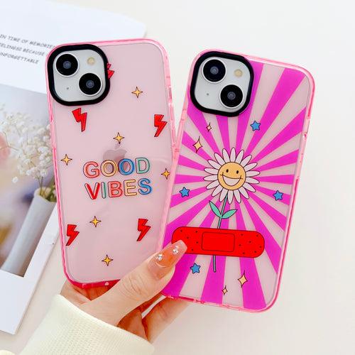 Good Vibes Designer Impact Proof Silicon Phone Case for iPhone