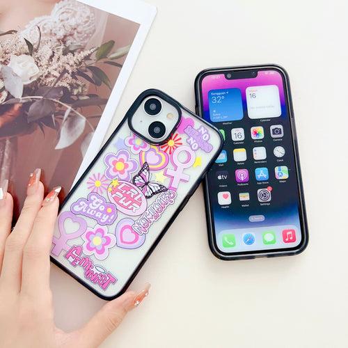 Girl Power Designer Impact Proof Silicon Phone Case for iPhone