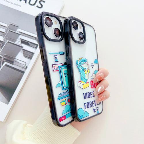 90s Vibe Forever Designer Silicon Impact Proof Case for iPhone