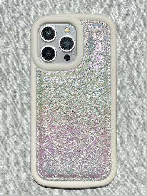 Holographic Puffer Style Silicon iPhone Case
