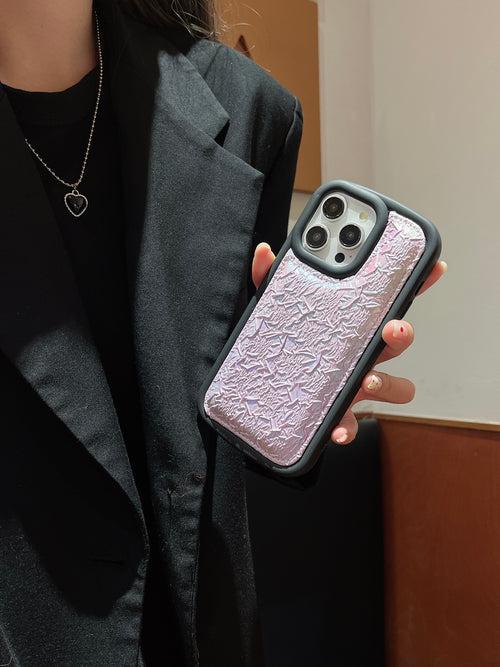 Holographic Puffer Style Silicon iPhone Case