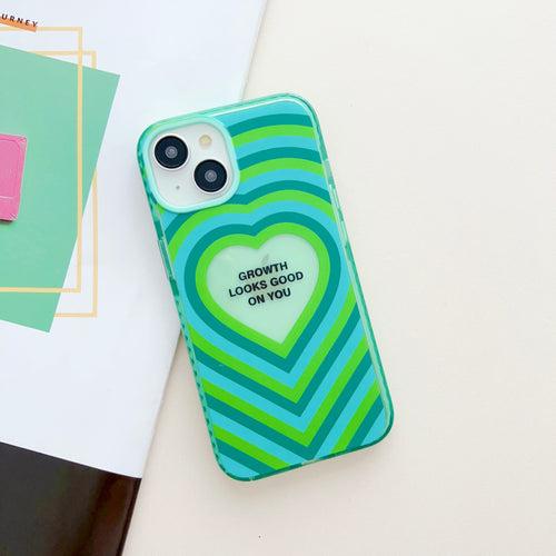 Growth Looks Good On You Designer Impact Proof Silicon Phone Case for iPhone