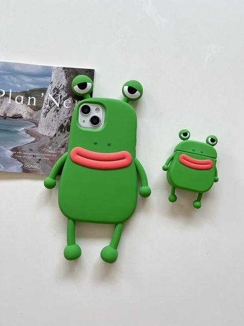 Cute Frog Silicon Designer Case for Airpod