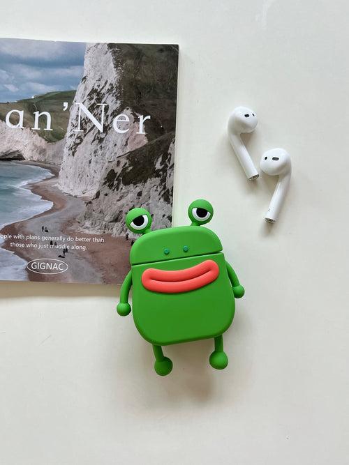 Cute Frog Silicon Designer Case for Airpod