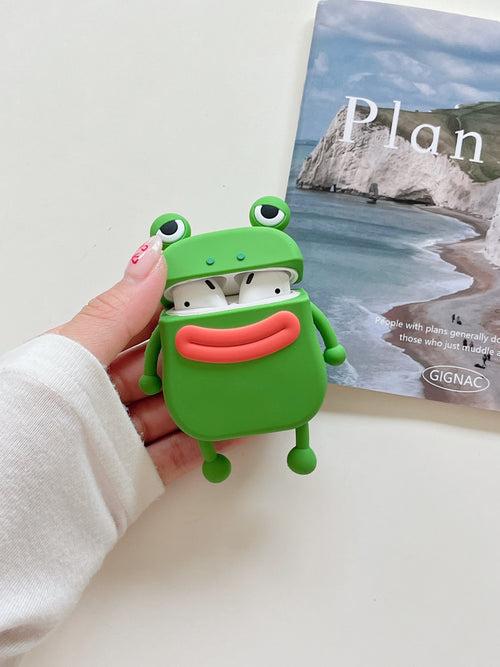 Cute Frog Silicon Designer Case for Airpod