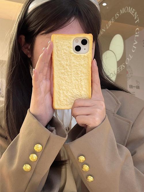 Bread Toast Designer Silicon Case for iPhone