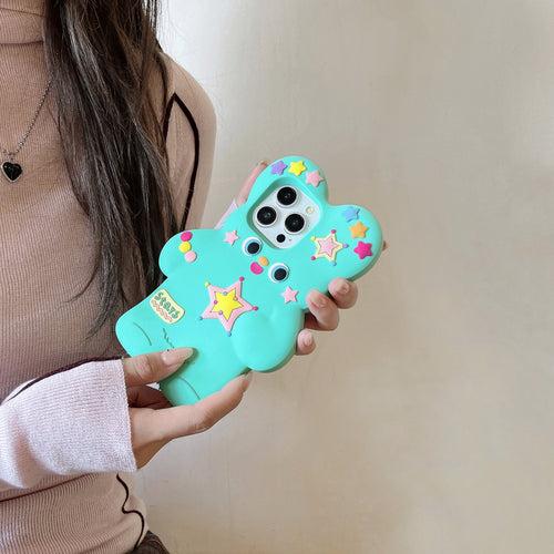 Cute Stars Baby Designer Silicon Case for iPhone