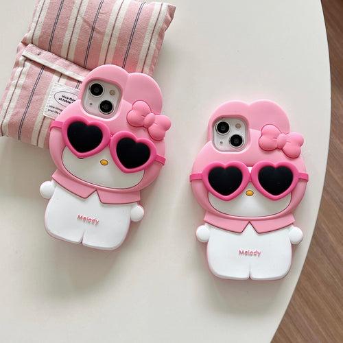 Hi Melody ! Designer Cute Silicon Case for iPhone