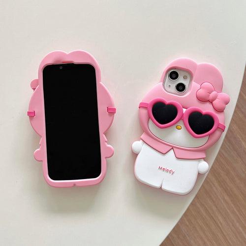 Hi Melody ! Designer Cute Silicon Case for iPhone