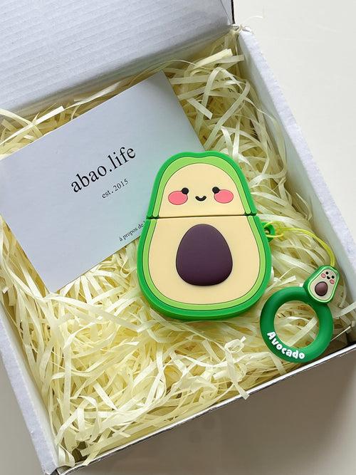 Cute Avocado Baby Silicon Airpod Case