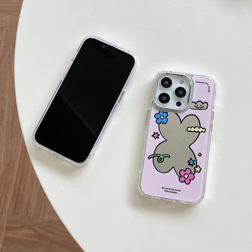 Doodle it Out Designer Mirror Case for iPhone