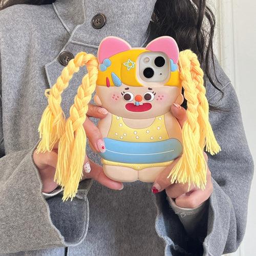 Baby Doll Designer Silicon Case for iPhone