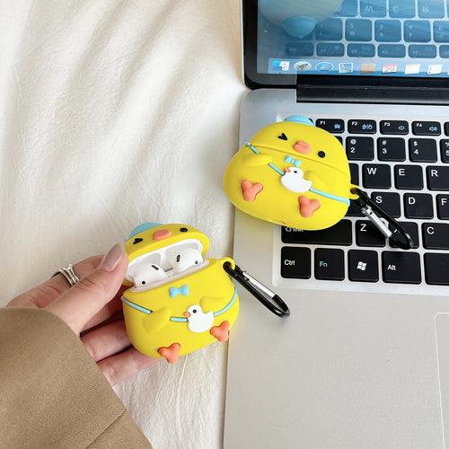 Baby Duck Cartoon Silicon Case for Airpod