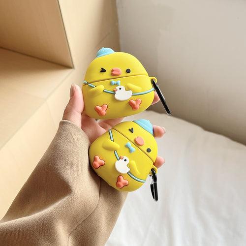 Baby Duck Cartoon Silicon Case for Airpod