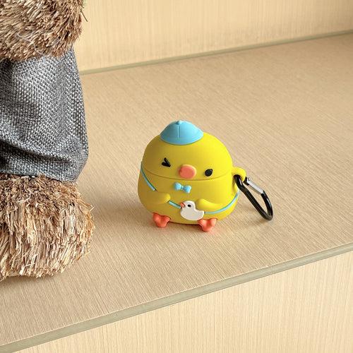 Baby Duck Cartoon Silicon Case for Airpod