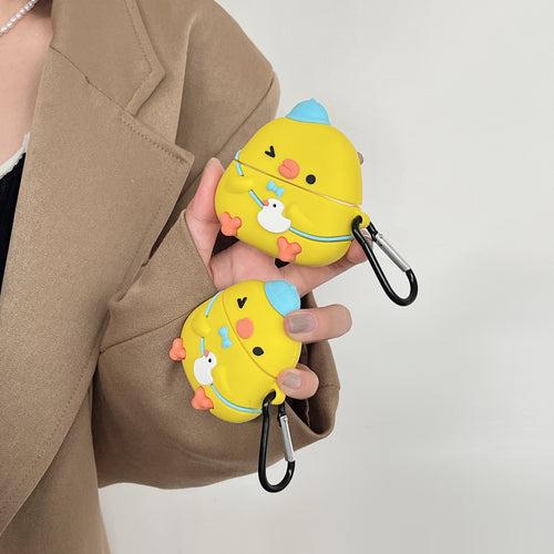 Baby Duck Cartoon Silicon Case for Airpod