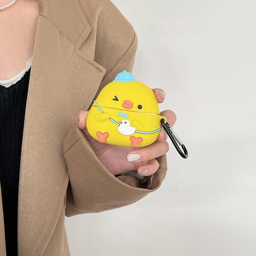 Baby Duck Cartoon Silicon Case for Airpod