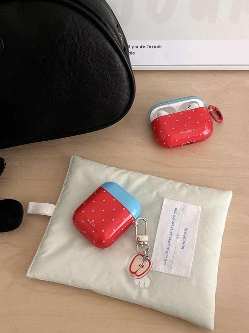 Polka Dots Designer Silicon Airpod Case