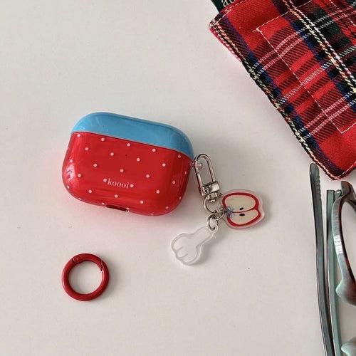 Polka Dots Designer Silicon Airpod Case