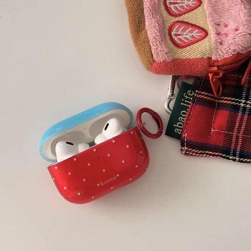 Polka Dots Designer Silicon Airpod Case