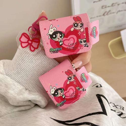 Pawfect Girls Designer Leather Clip On Airpod Case