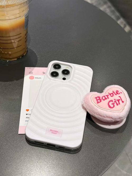 Baby Girl Plush Holder iPhone Case