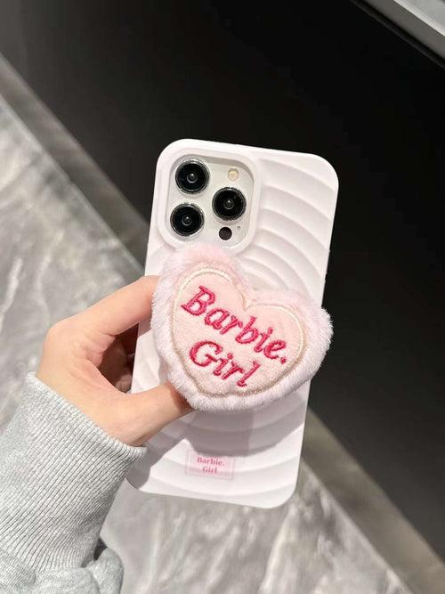 Baby Girl Plush Holder iPhone Case