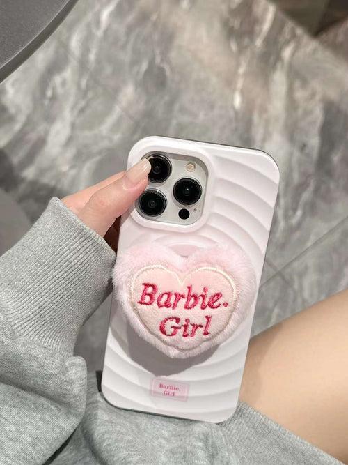 Baby Girl Plush Holder iPhone Case