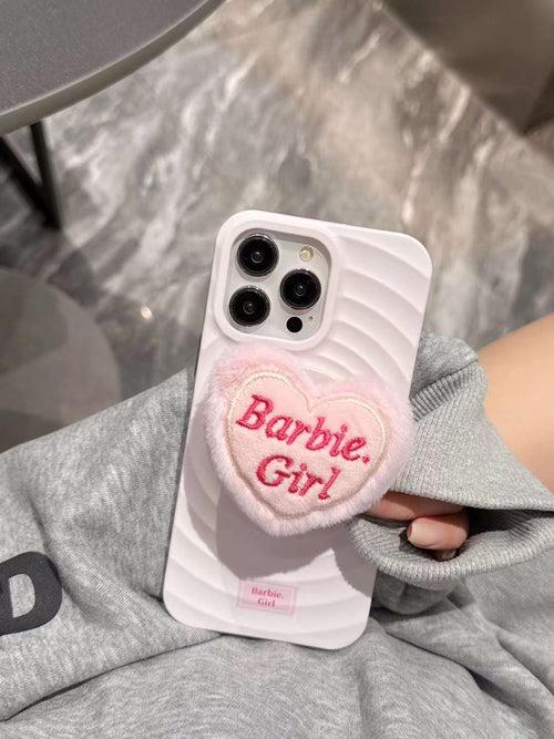 Baby Girl Plush Holder iPhone Case