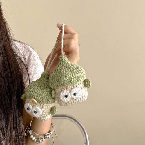 Cute Baby Crochet Airpod Bag Style Case