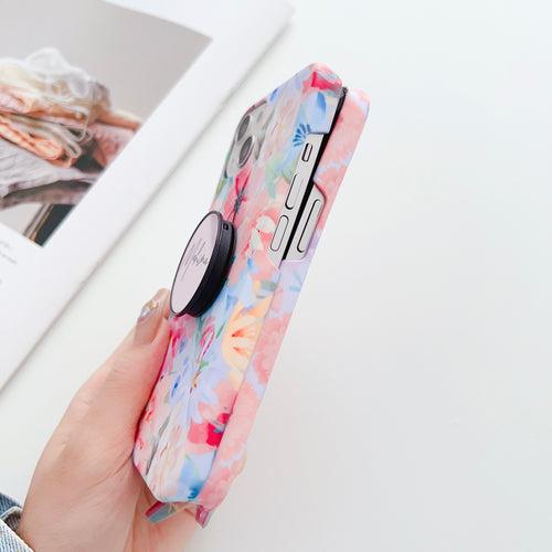 The Floral Family Designer Slim Case With Customised Holder