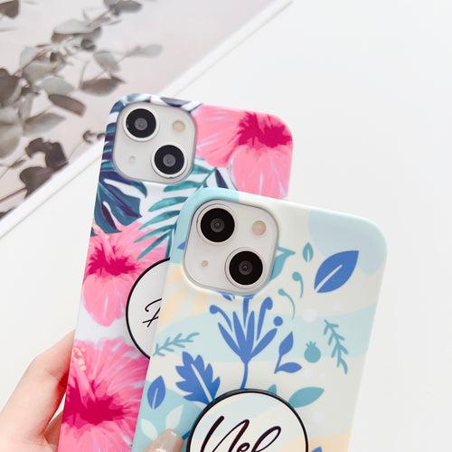 Wildflower Designer Slim Case With Custom Holder