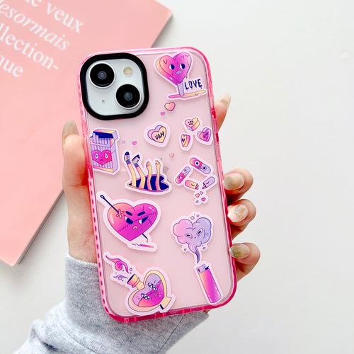 UGH! Love Designer Impact Proof Silicon Phone Case for iPhone