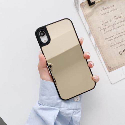 Reflective Mirror Case for iPhone ( Gold )