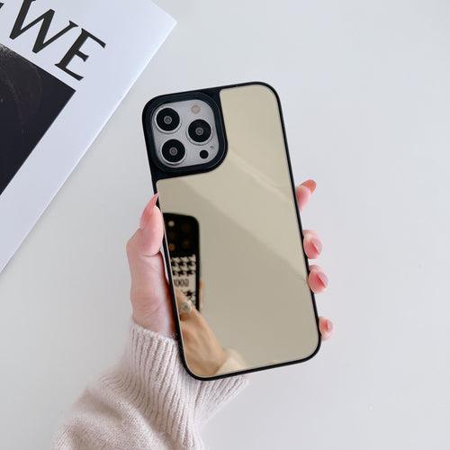 Reflective Mirror Case for iPhone ( Gold )