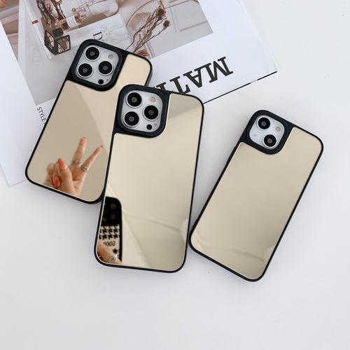 Reflective Mirror Case for iPhone ( Gold )