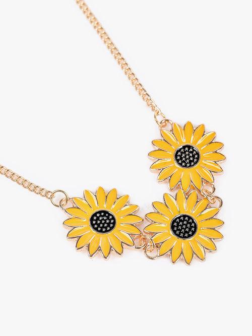 Summer Sunflower Necklace