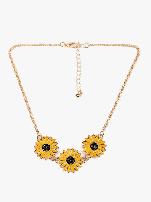 Summer Sunflower Necklace