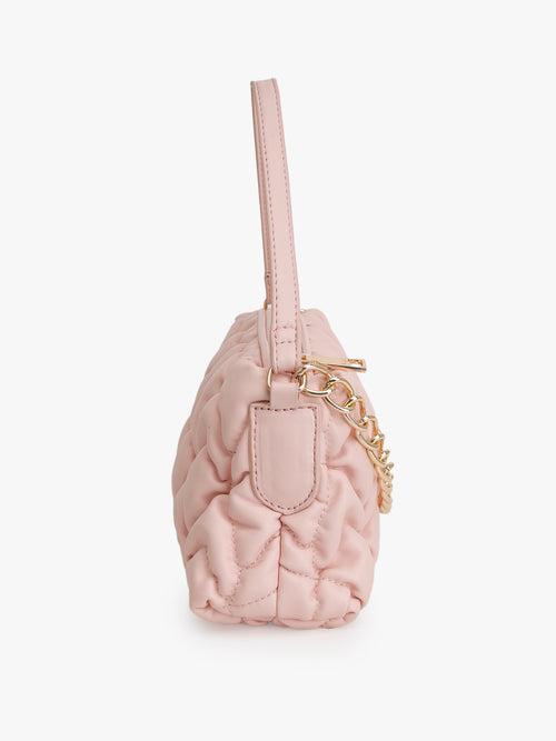 Solid Puffy Sling Bag