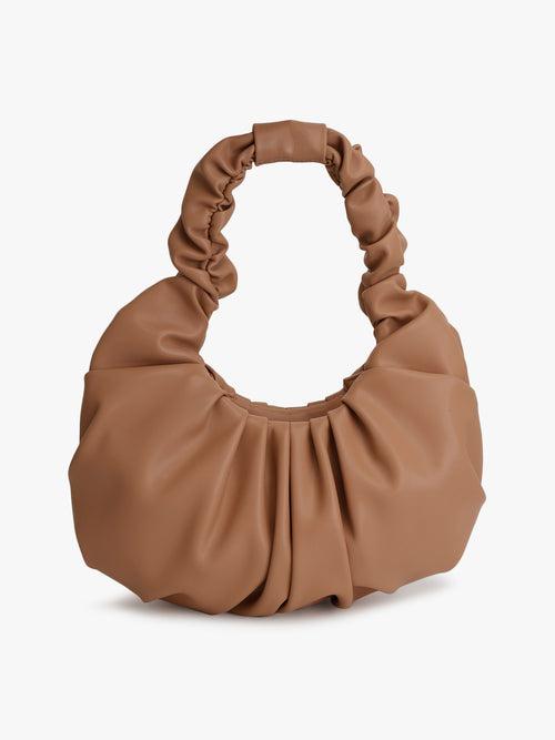 Gathered Puffy Shoulder Bag