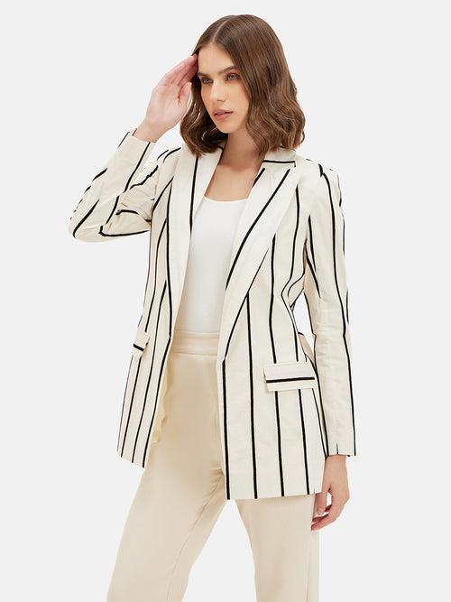 Jordan Striped Blazer