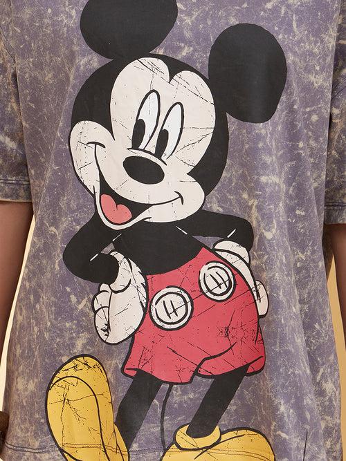 Mickey Mouse © Disney Printed Graphic T-Shirt