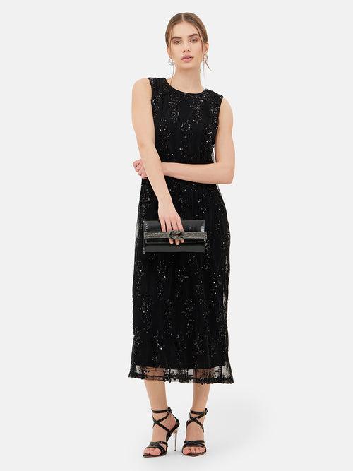 Madrid Sequined Midi Dress