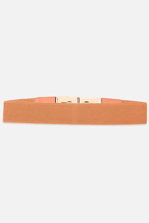 Broad Rectangle Buckle Belt