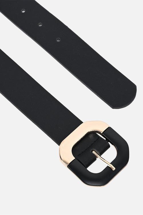 Solid Matte Contemporary Belt