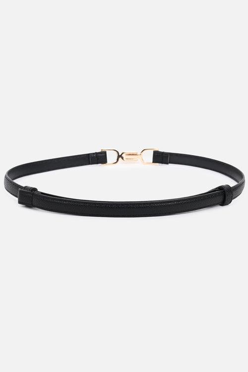 Thin Lock Buckle Belt