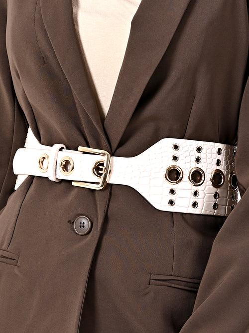 Broad Eyelet Belt